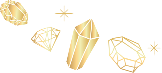 Gold Gem Border frame