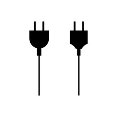simple electric cable icon