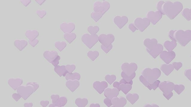Hearts background for Valentine and celebration
