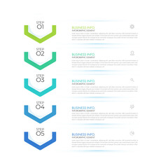 Modern infographic Timeline template can be used for workflow layout, diagram, number options, web design. Infographic business concept with 5 option, parts, steps or processes.