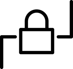 Secure Data Vector Icon
