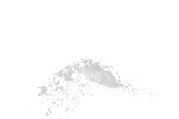 Photo image of falling down snow, heavy big small size snows. Freeze shot on black background isolated overlay. Fluffy White snowflakes splash cloud in mid air. Real Snow high speed shutter