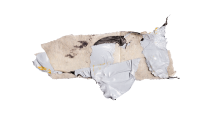 adhesive tape masking tape collage art with different elements grunge style png isolated on transparent background