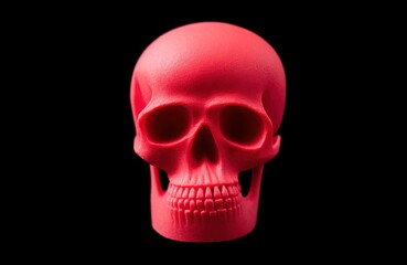 Obraz premium Red Sugar Candy Skull