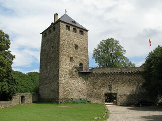Fototapeta na wymiar Burg Sayn in Bendorf