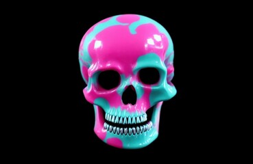 Bubblegum Candy Skull