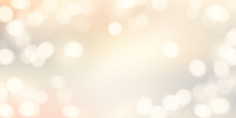 Elegant Bokeh Background Design For Festive Celebration Banner Vector Illustration