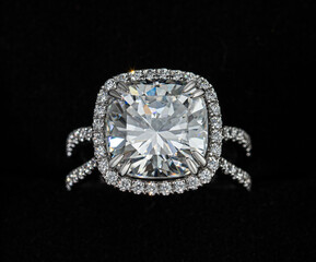 Diamond Ring Close up