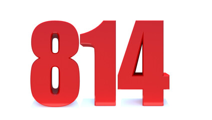 814 number
