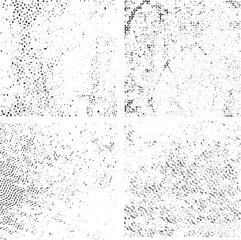 grunge textures set. background. vector illustration