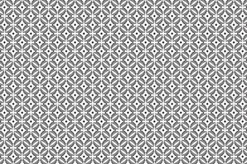 Seamless black and white leaves pattern vector design textile and fabric