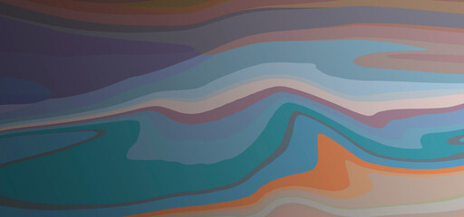 Fototapeta premium abstract background with waves