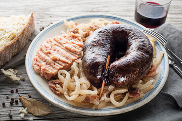 Bloody sausage morcilla