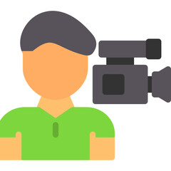 Camera Man Icon