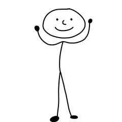 Stick Figure People Pictogram