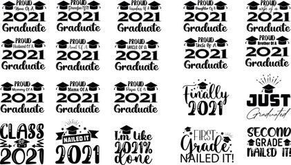 Graduation Quotes SVG Bundle  