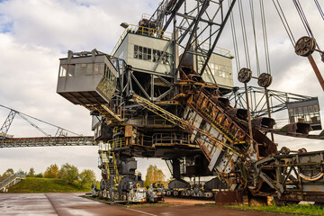 Braunkohlebagger im Museum