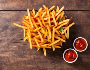 french fries and ketchup on a plate, food, potato, fries, french, fried, french fries, isolated, plate, meal, chips, snack, lunch, white, fast, potatoes, closeup, fast food, dish, chip, dinner, diet, 