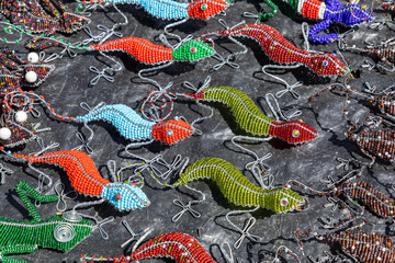 Hand Made Souvenirs in Windhoek, Namibia. 
