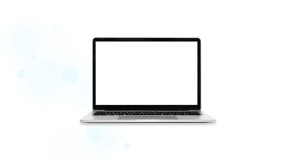 laptop isolated on white background