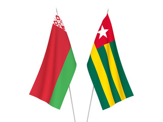 Belarus and Togolese Republic flags