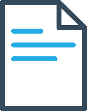 Text File Vector Icon
