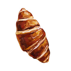 croissant painting
