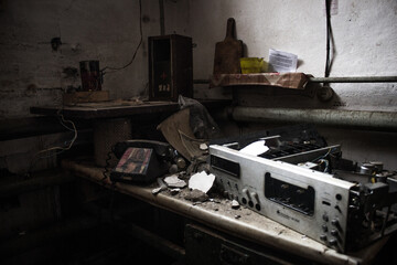 old abandoned building