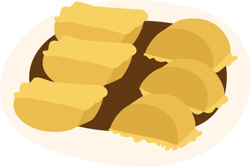 Indonesia Traditional Food (Kue Pancong)