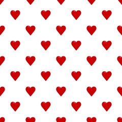 Valentine heart seamless drawings can be used in decorative design fashion clothes Bedding sets, curtains, tablecloths, gift wrapping paper