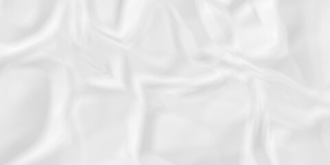 White paper crumpled texture. white fabric textured crumpled white paper background. panorama white paper texture background, crumpled pattern texture backgrund.