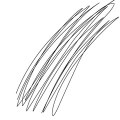 Obraz premium tangled abstract lines 