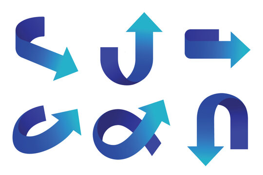 3D Gradient Arrows