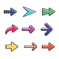 Coloured Arrows
