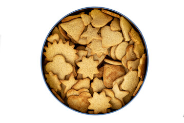 the homemade gingerbreads - the christmas cookies