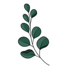 Obraz premium branch with leaves