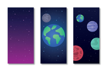 Mobile Space Backgrounds 1