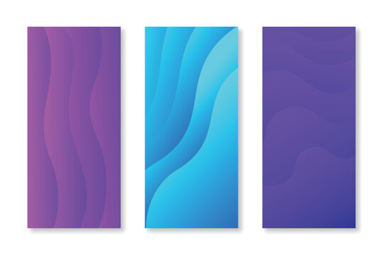 Mobile Abstract Gradient Backgrounds 2