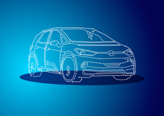 VW ID 3 illustration