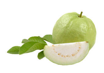 Fresh guava isolated on   transparent png