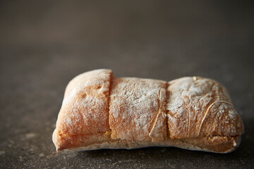Bread made with sweet red beans and butter