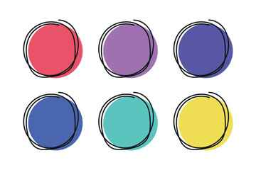 Round Colour Frames