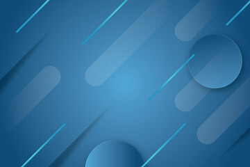 Abstract Falling Lines Blue Background