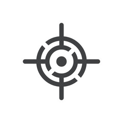 Obraz premium Target icon vector