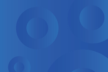 Modern Circle Shape Abstract Background Blue