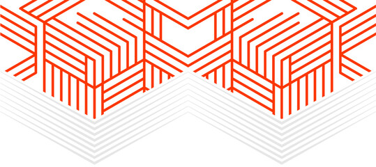 red line pattern Design 268 Wallpaper Background Vector