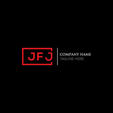 JFJ letter logo design on black background. JFJ creative initials letter logo concept. JFJ letter design. JFJ letter design on white background. JFJ logo vector.
