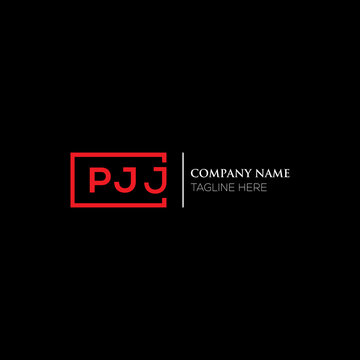 PJJ letter logo design on black background. PJJ creative initials letter logo concept. PJJ letter design. PJJ letter design on white background. PJJ logo vector.
