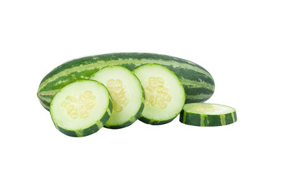 Young Muskmelon on transparent png