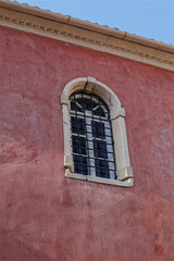 Fenster, Fasade, Haus, Wand, Gitter, Fenstergitter, Kirche
